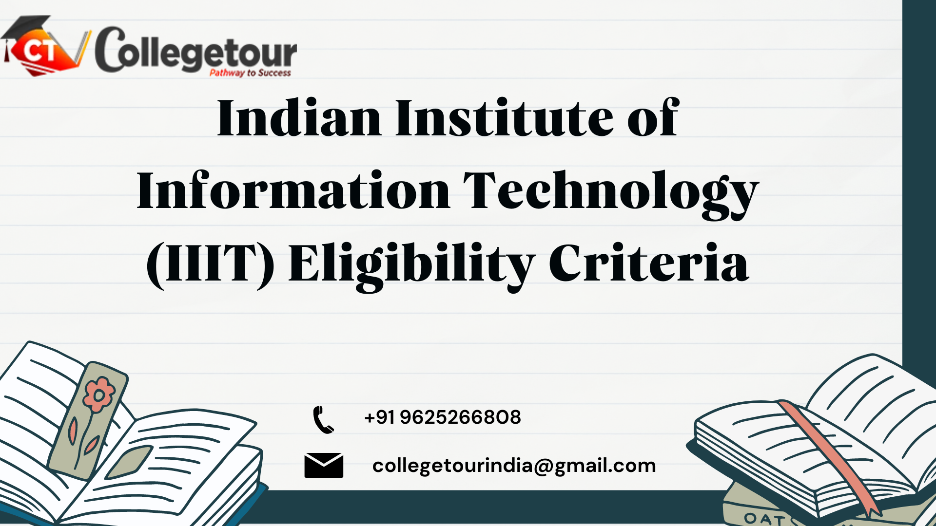 Indian Institute Of Information Technology (Iiit) Eligibility Criteria